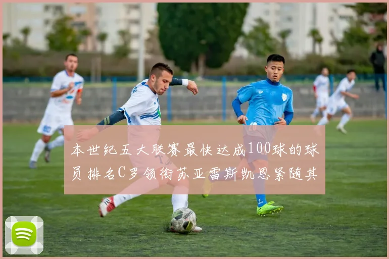 本世纪五大联赛最快达成100球的球员排名C罗领衔苏亚雷斯凯恩紧随其后